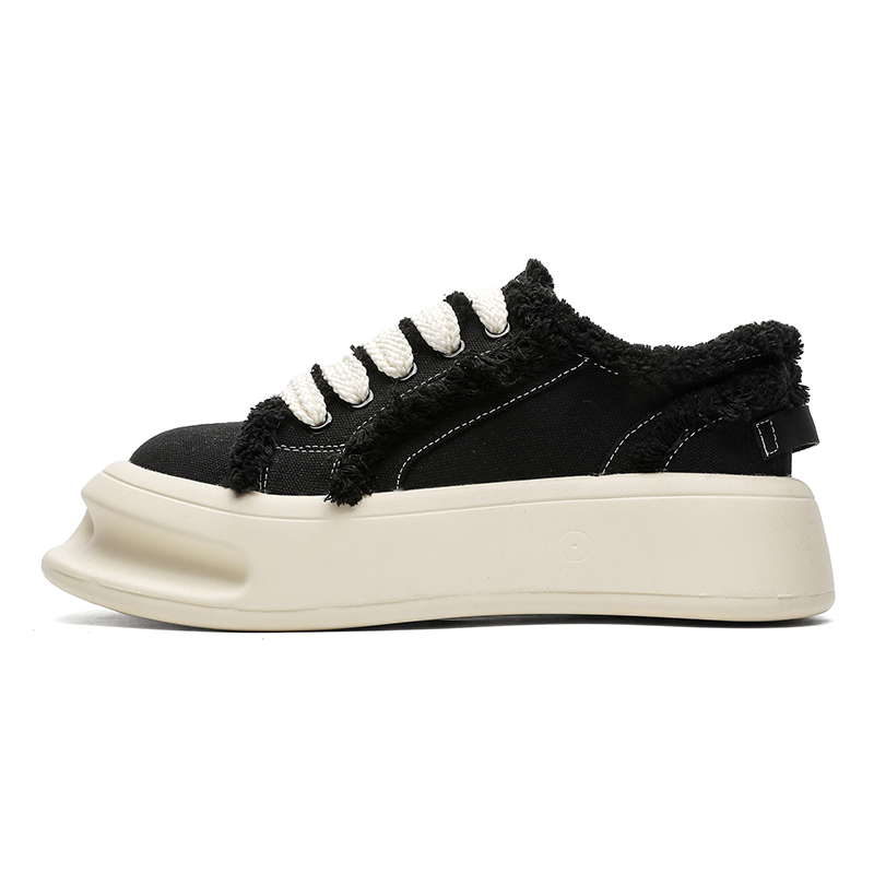 

PAVEA Кроссовки Unisex Low Top черно-белые, цвет Black White