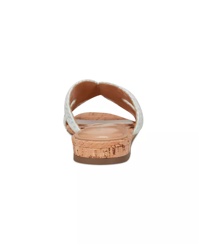 Женские сандалии Christy Slip On на плоской подошве Easy Spirit, синий — фото 3