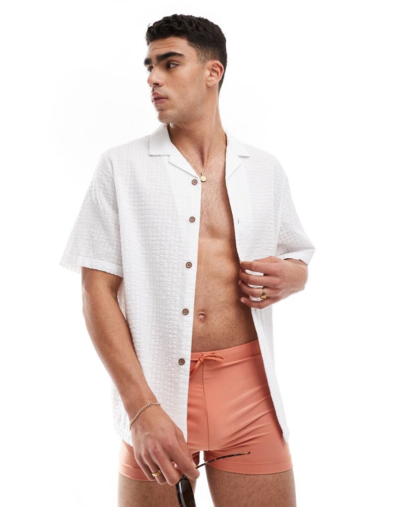 

ASOS DESIGN – Розовые плавки