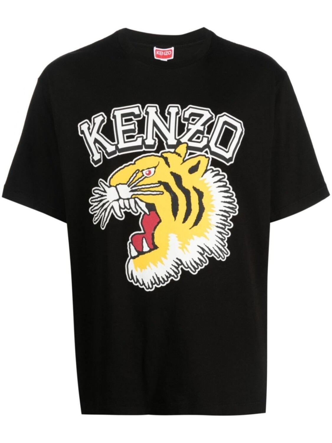 

Kenzo футболка с принтом, черный