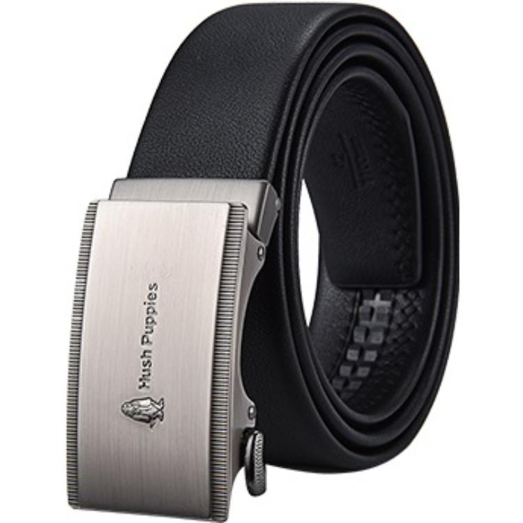 

Hush Puppies Ремень из натуральной кожи быка мужской шириной 3,6 см, Riding The Waves