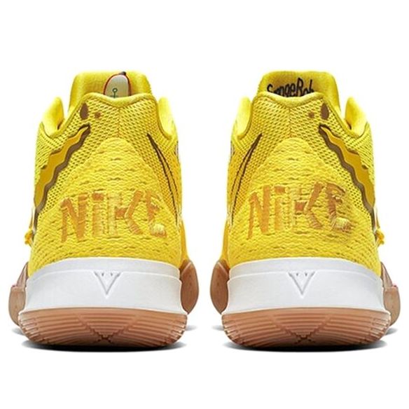 Кроссовки spongebob squarepants x kyrie 5 'spongebob' Nike, желтый — фото 4