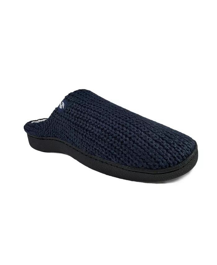 

Мужские тапочки Asher Rib Knit Scuff Heat Holders, синий