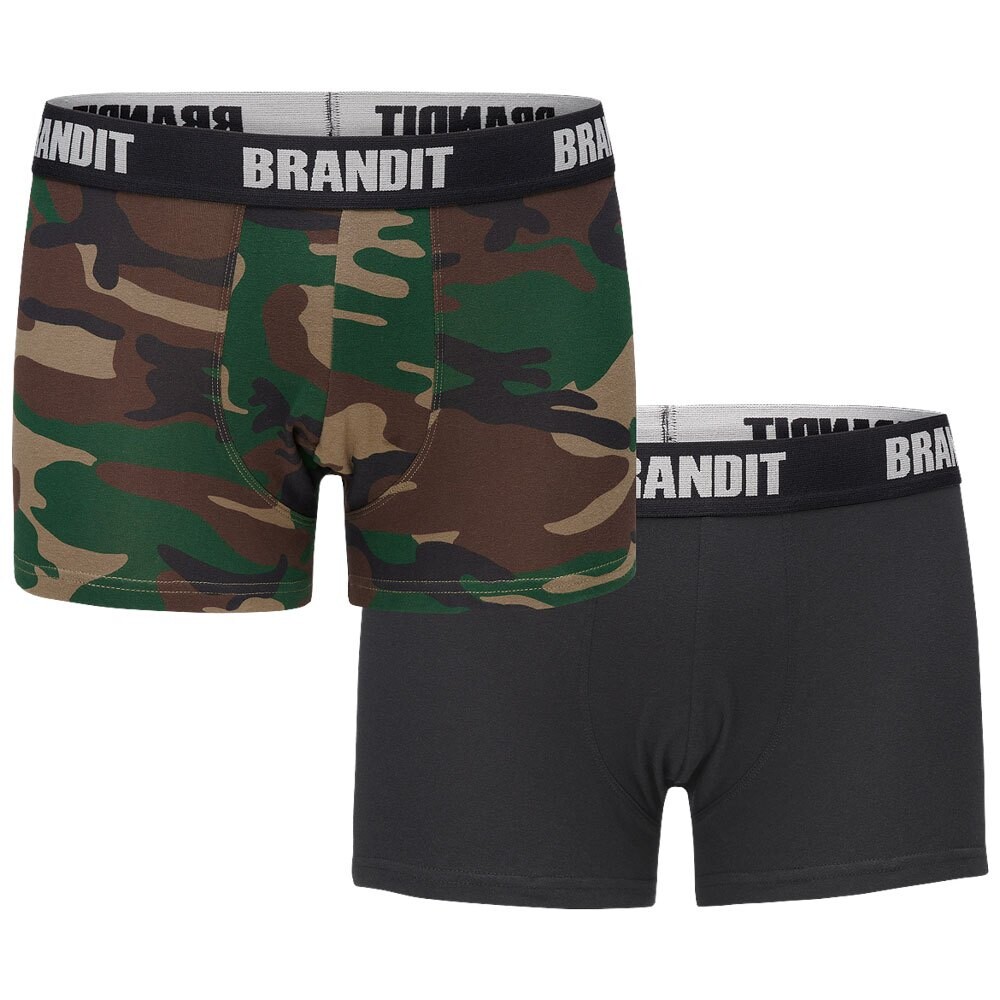 

Боксеры Brandit Logo 2 шт, разноцветный