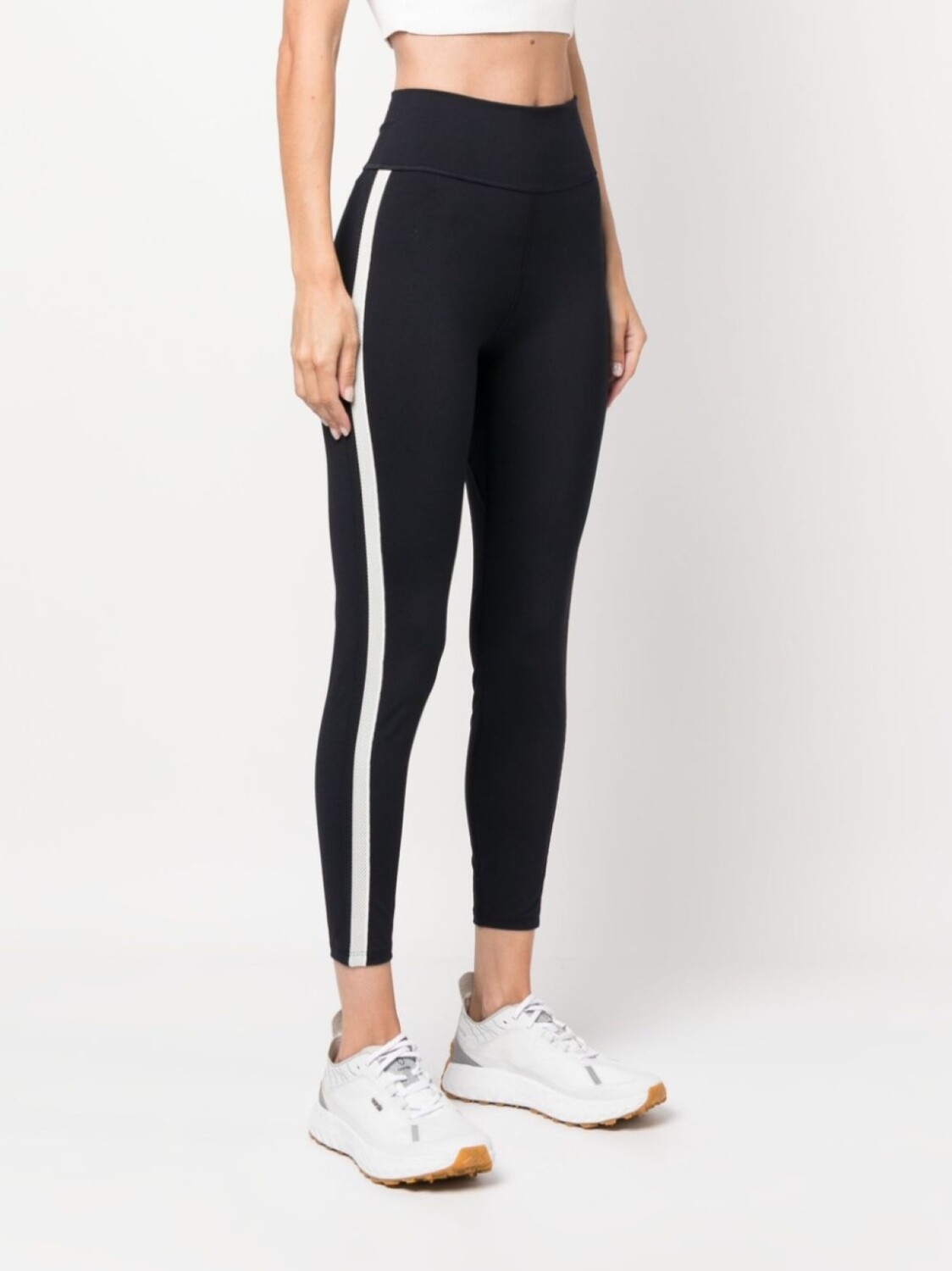 Tommy Hilfiger укороченные легинсы Sport 7/8 с лампасами, синий — фото 3