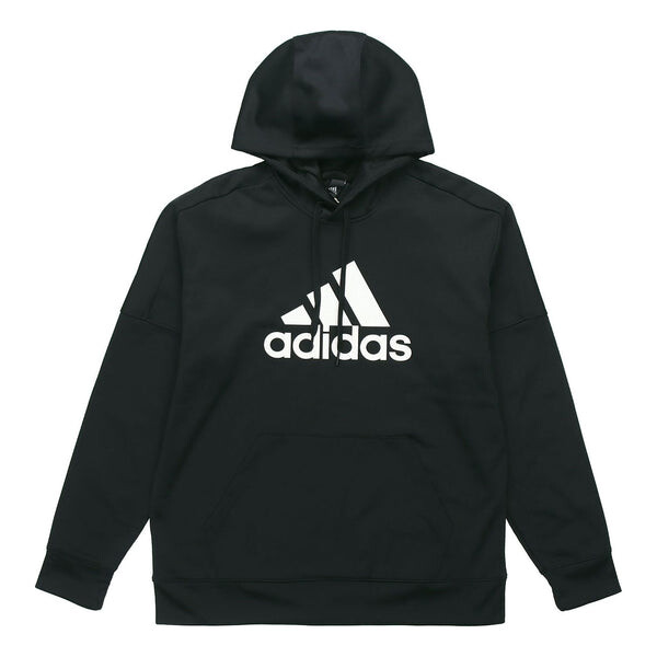 

Толстовка adidas Logo Printing hooded Pullover Sports Black, черный