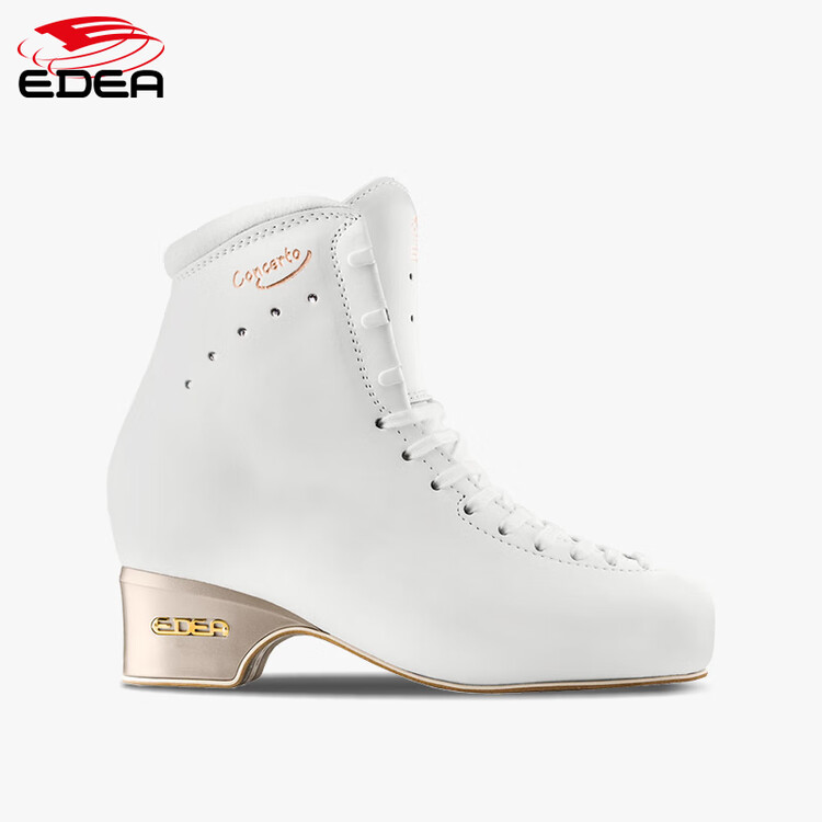 

EDEA Коньки для фигурного катания Official Concerto Five-Star, White Single Shoes-C Standard Version (без лезвия), размер 35