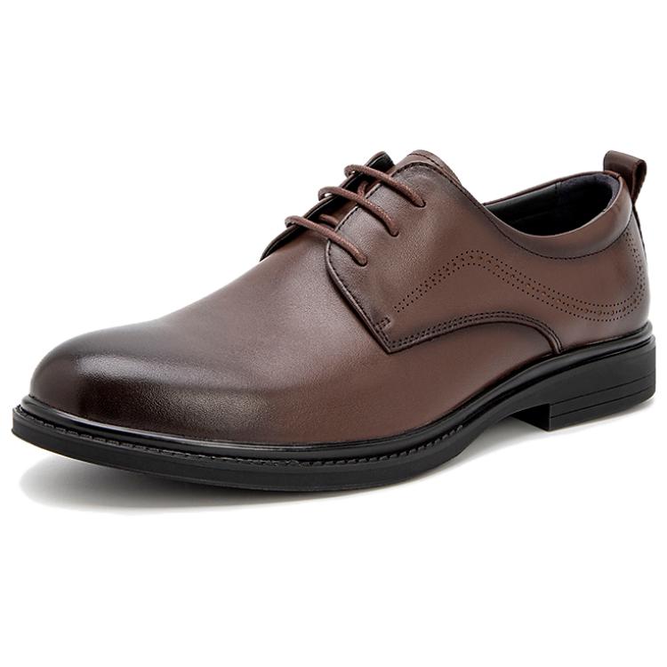 BATA Мужские туфли дерби кофейного цвета, цвет Coffee — фото 2