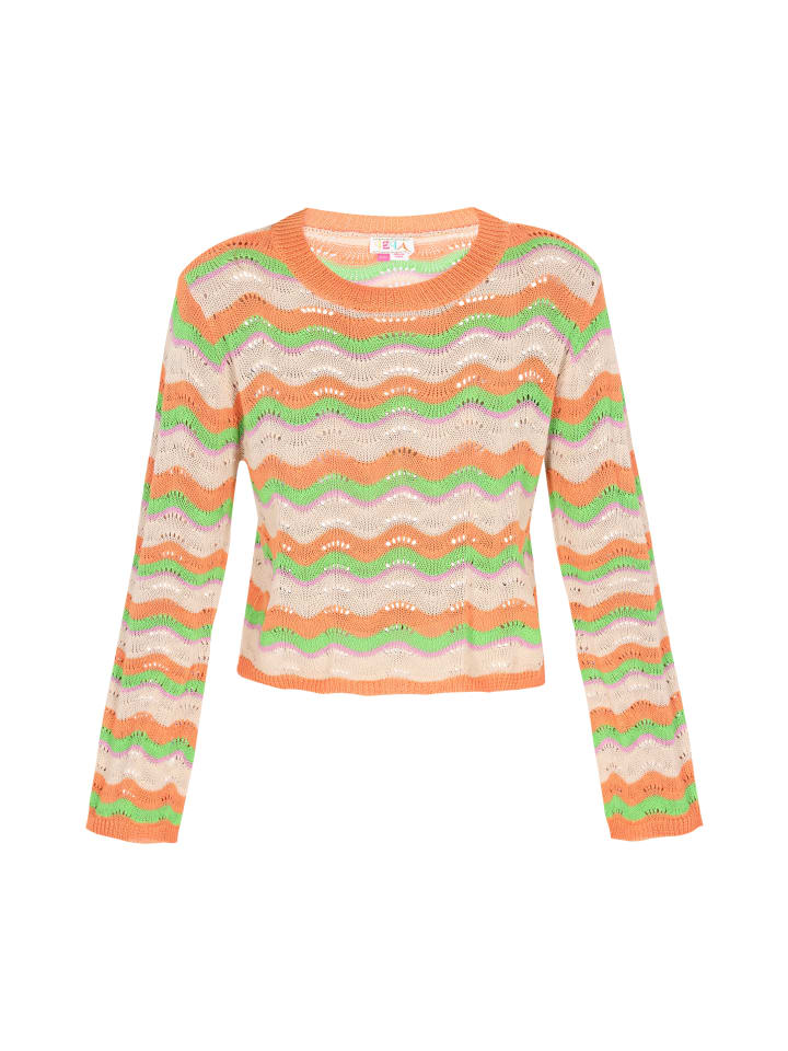

Свитер IZIA, цвет orange multicolor