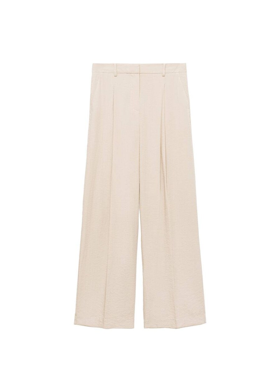 

Широкие брюки со складками спереди MANGO Carla, Light grey