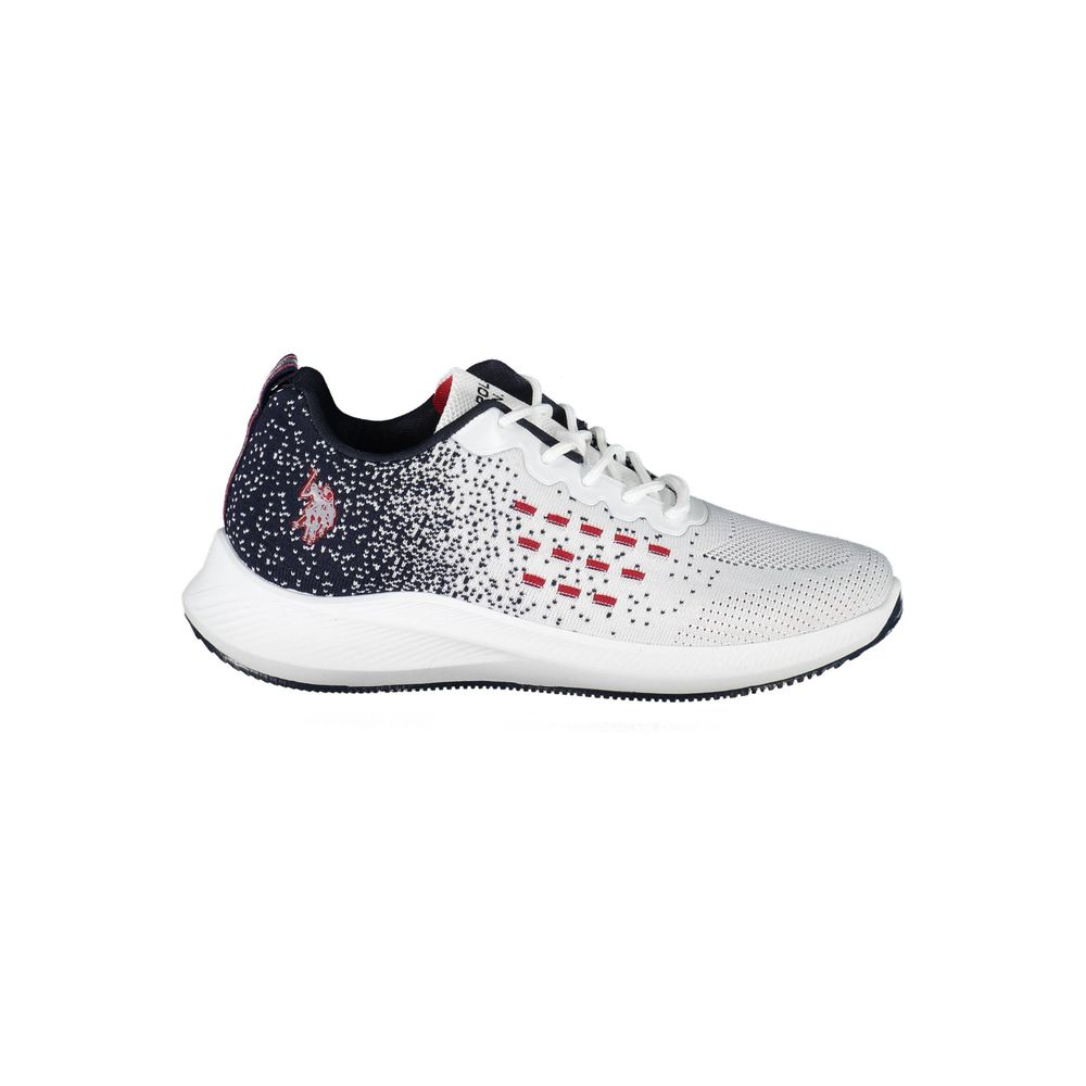 

Белые полиэстеровые мужские кроссовки U.S. Polo Assn.