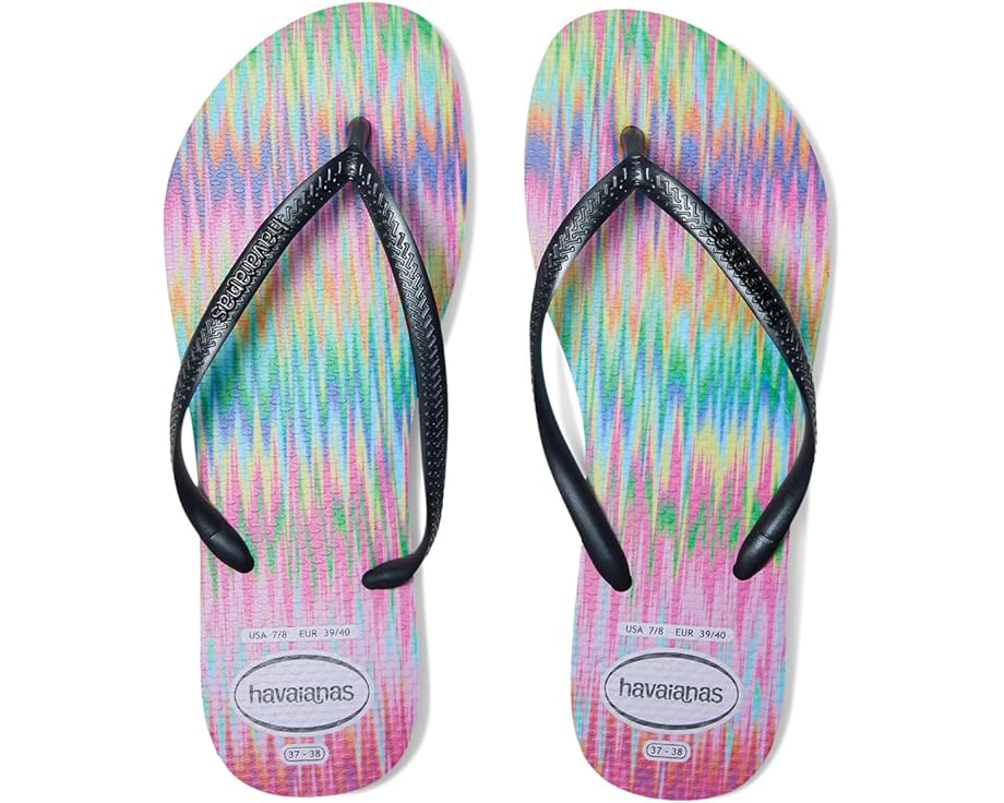 Сандалии Havaianas Slim Bright Sandals, черный