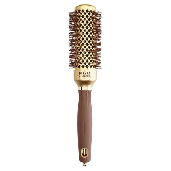 

Расческа Olivia Garden Expert Blowout Shine Gold & Brown 35 мм