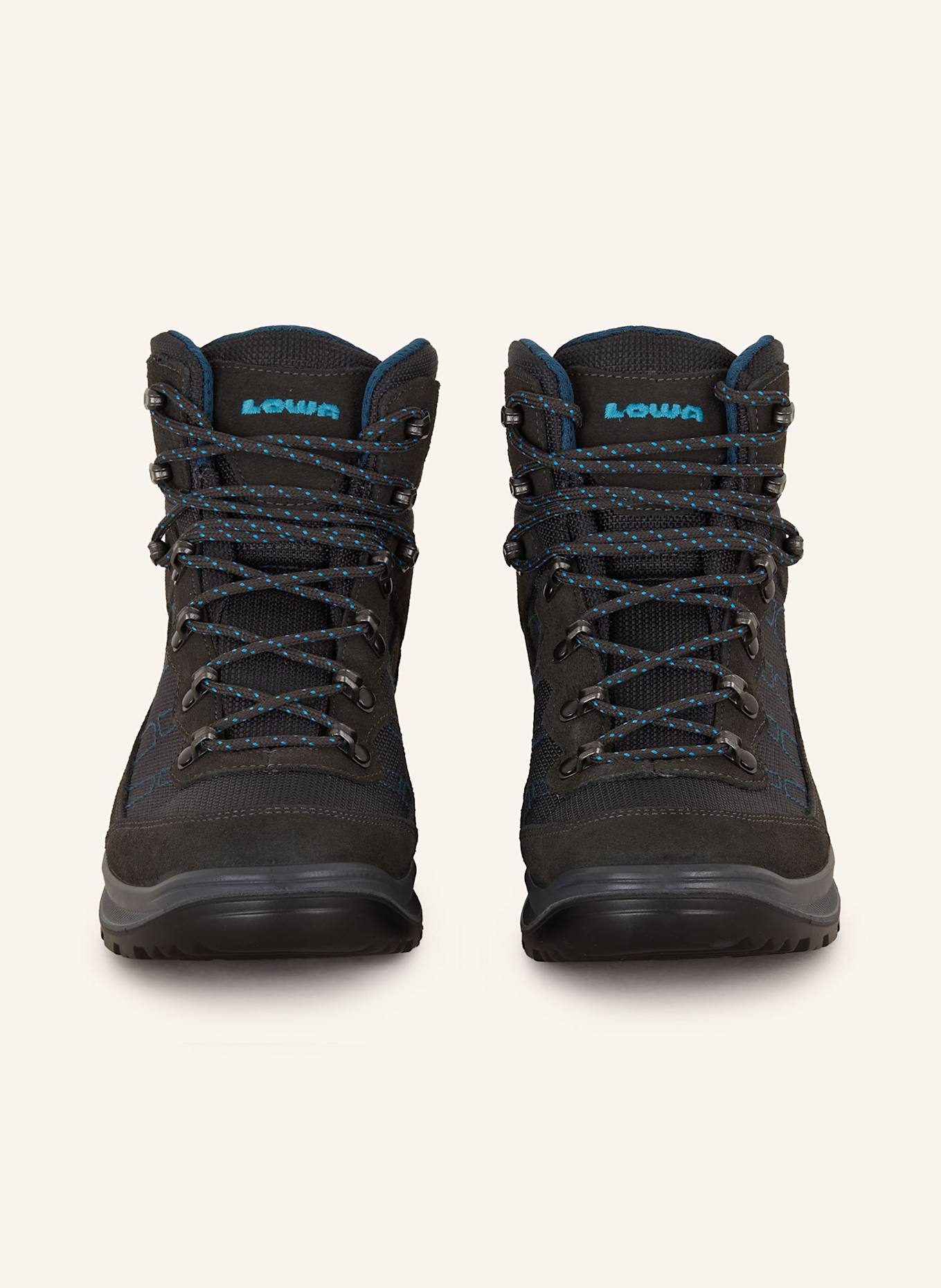 Женские треккинговые ботинки Lowa Taurus Pro GTX из замши и текстиля, серо-коричневый — фото 3