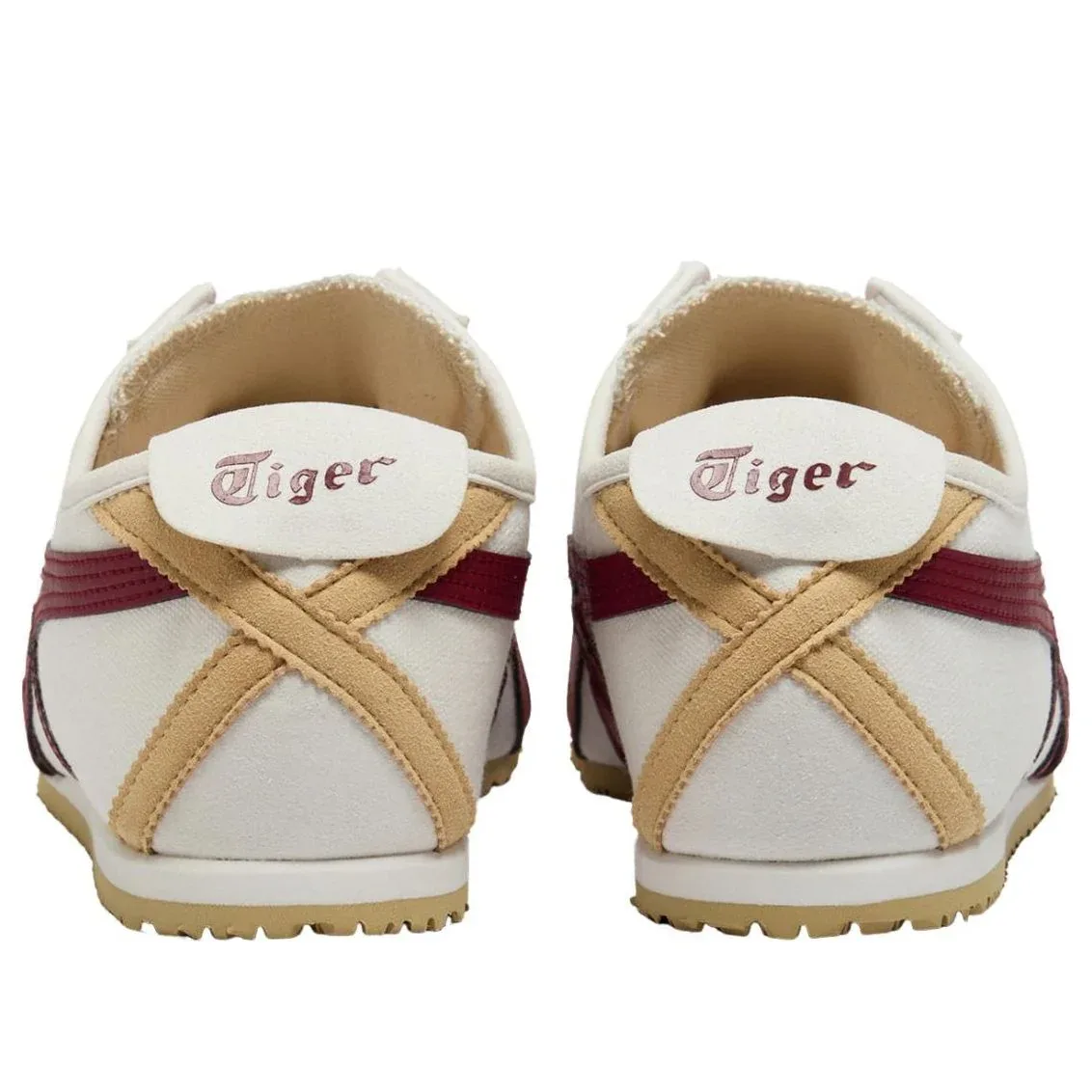 Слипоны Onitsuka Tiger Mexico 66 Slip-On 'Off White Beet Juice' — фото 3