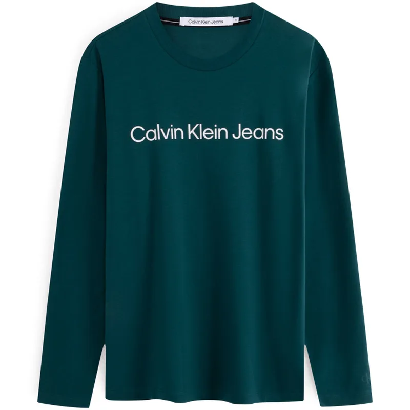 Calvin Klein Футболка мужская глубокого морского цвета