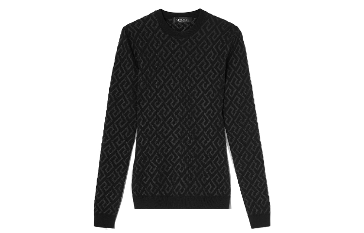 

VERSACE Женский черный свитер FW22