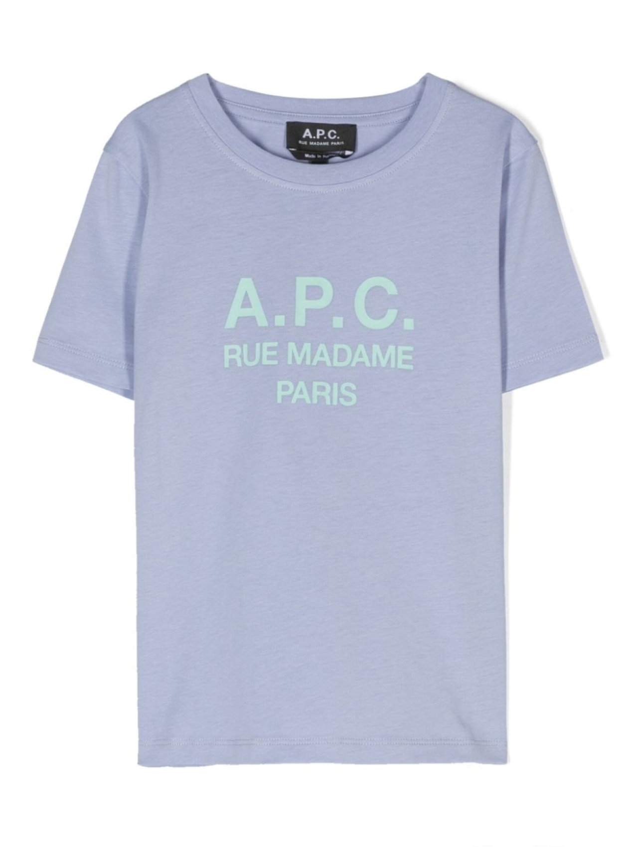 

Футболка с логотипом A.P.C. KIDS, синий