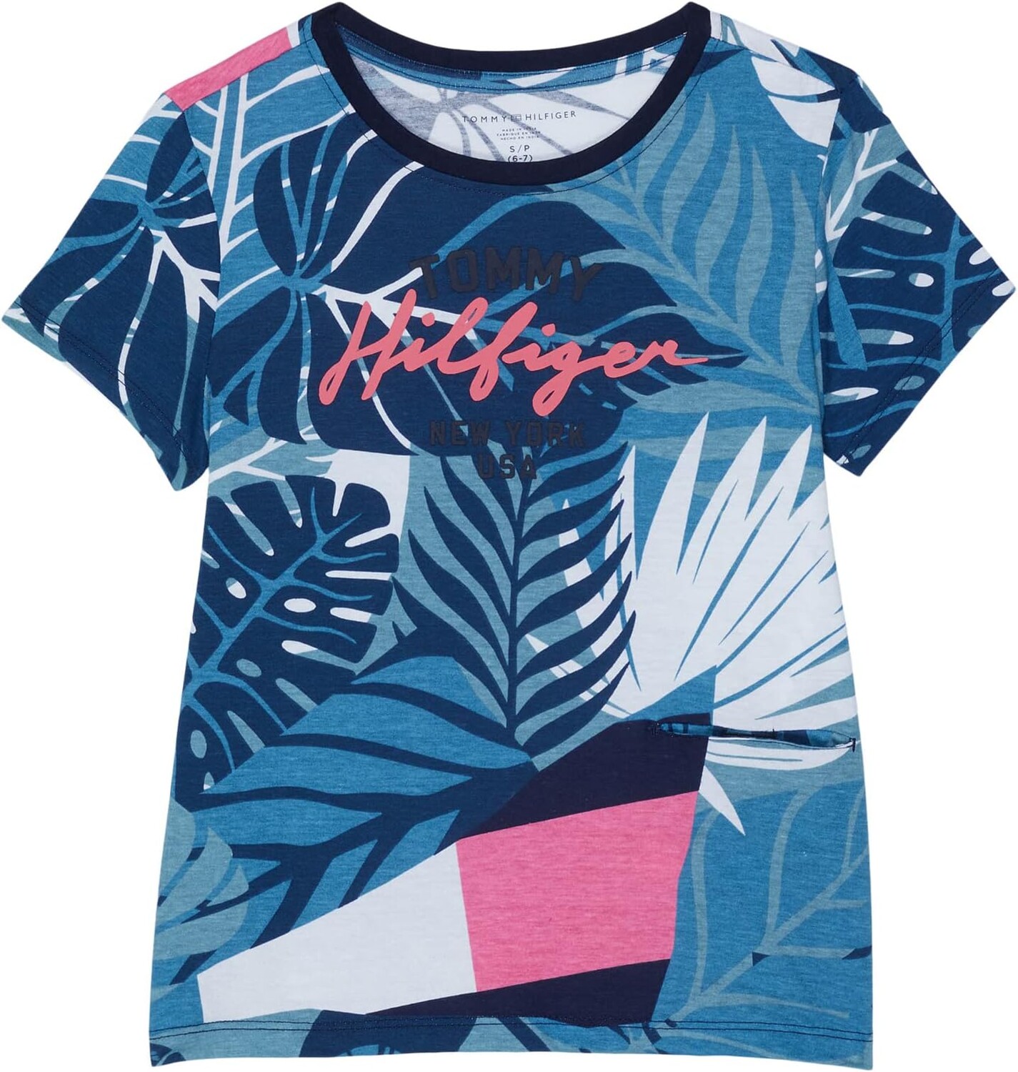 

Футболка Tommy Hilfiger Port Access Botanical T-Shirt, цвет Fresh White