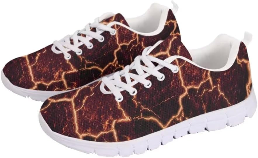 

Мужские кроссовки Jeiento для бега и ходьбы, противоскользящие теннисные кроссовки с дышащей сеткой, спортивная обувь для тренажерного зала, тренировок и повседневной носки, красный