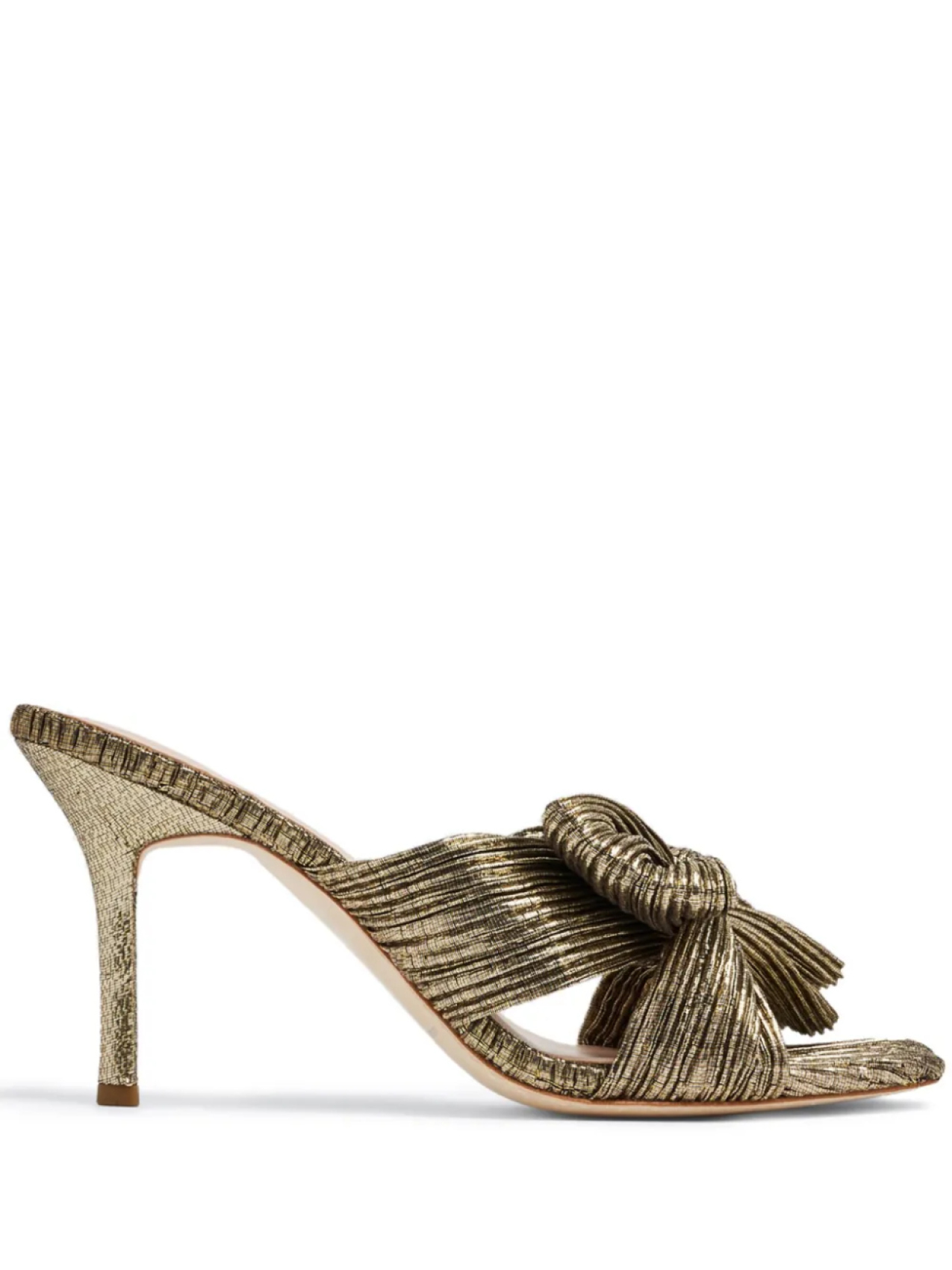 Loeffler Randall мюли Claudia 90, золотой