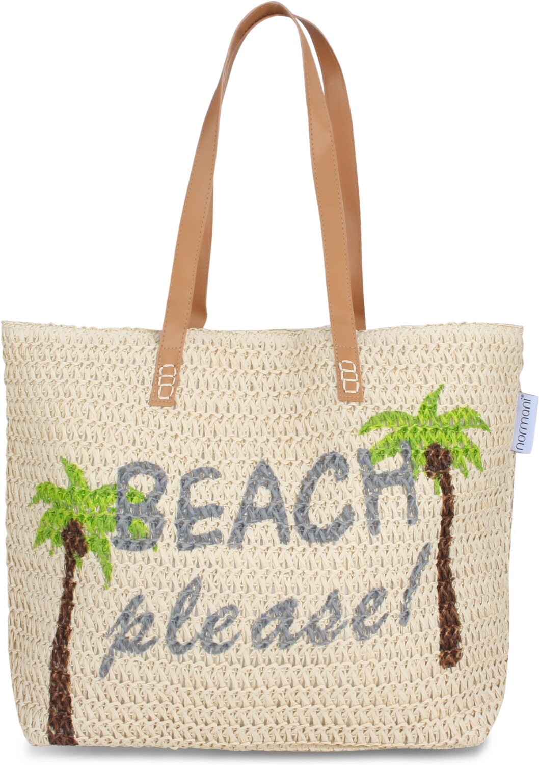 

Сумка шоппер normani Bequeme Sommer Umhängetasche, Strandtasche, цвет Beach Please