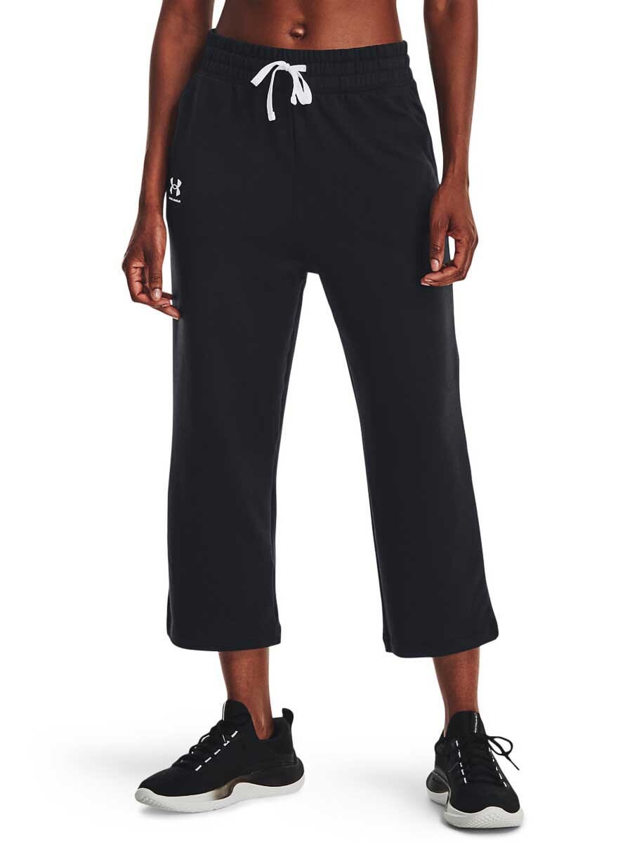 

Спортивные брюки Under Armour Rival Terry Flare Crop, черный