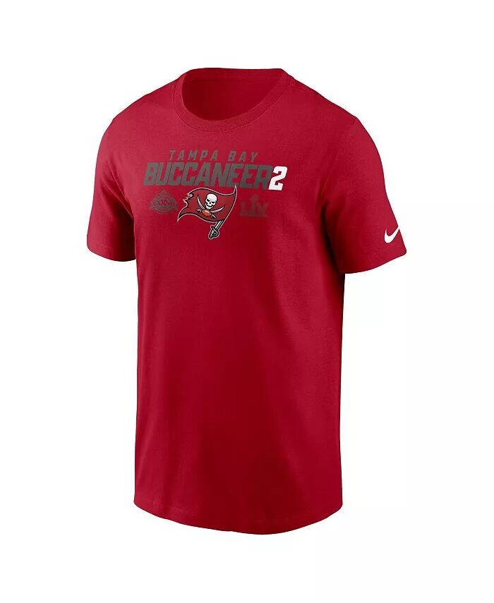Мужская красная футболка Tampa Bay Buccaneers Local Essential Nike, красный — фото 3