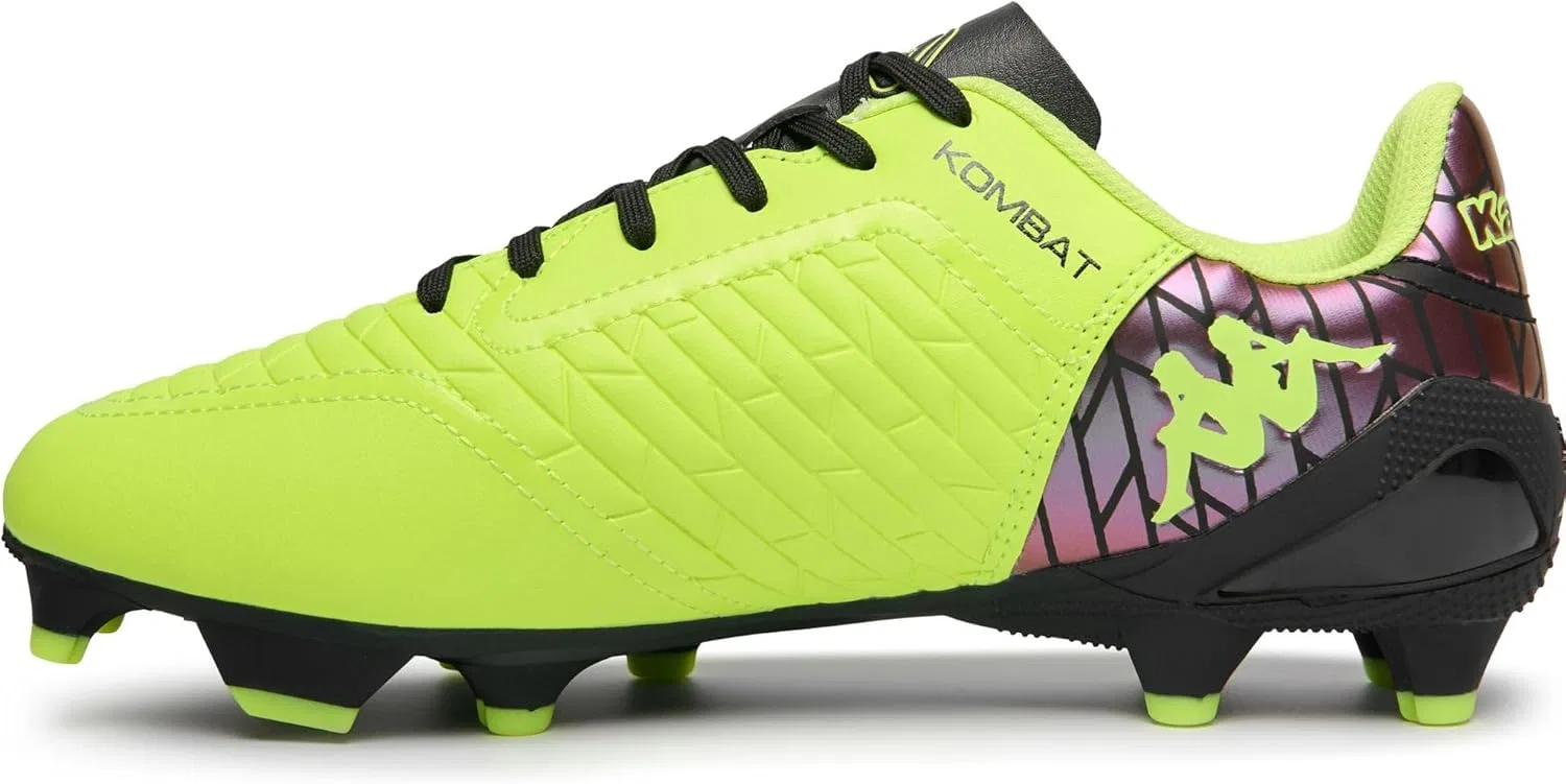 Мужские кроссовки Kappa Kombat Player Base FgSport, Neon Yellow Black — фото 4