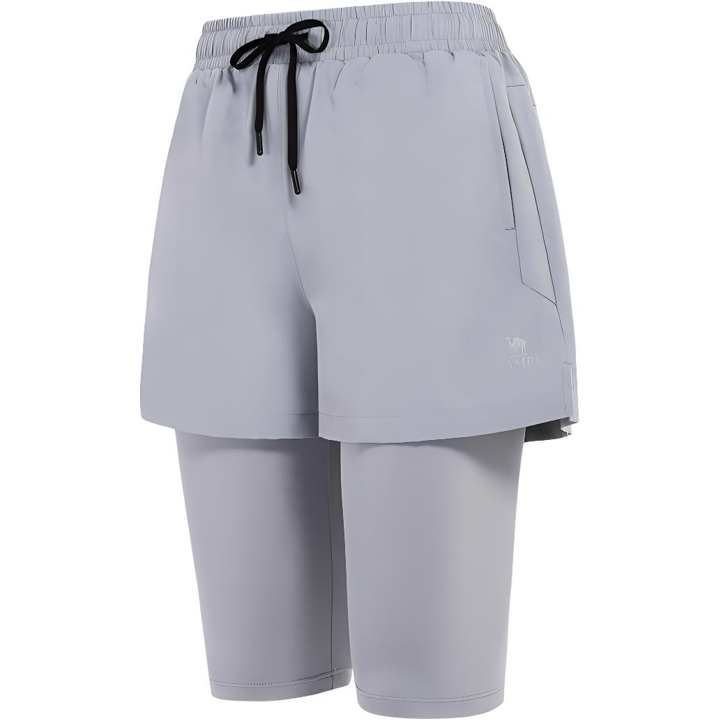 

Штаны для йоги мужские Moderate CAMEL, recycling серый/recycling серый