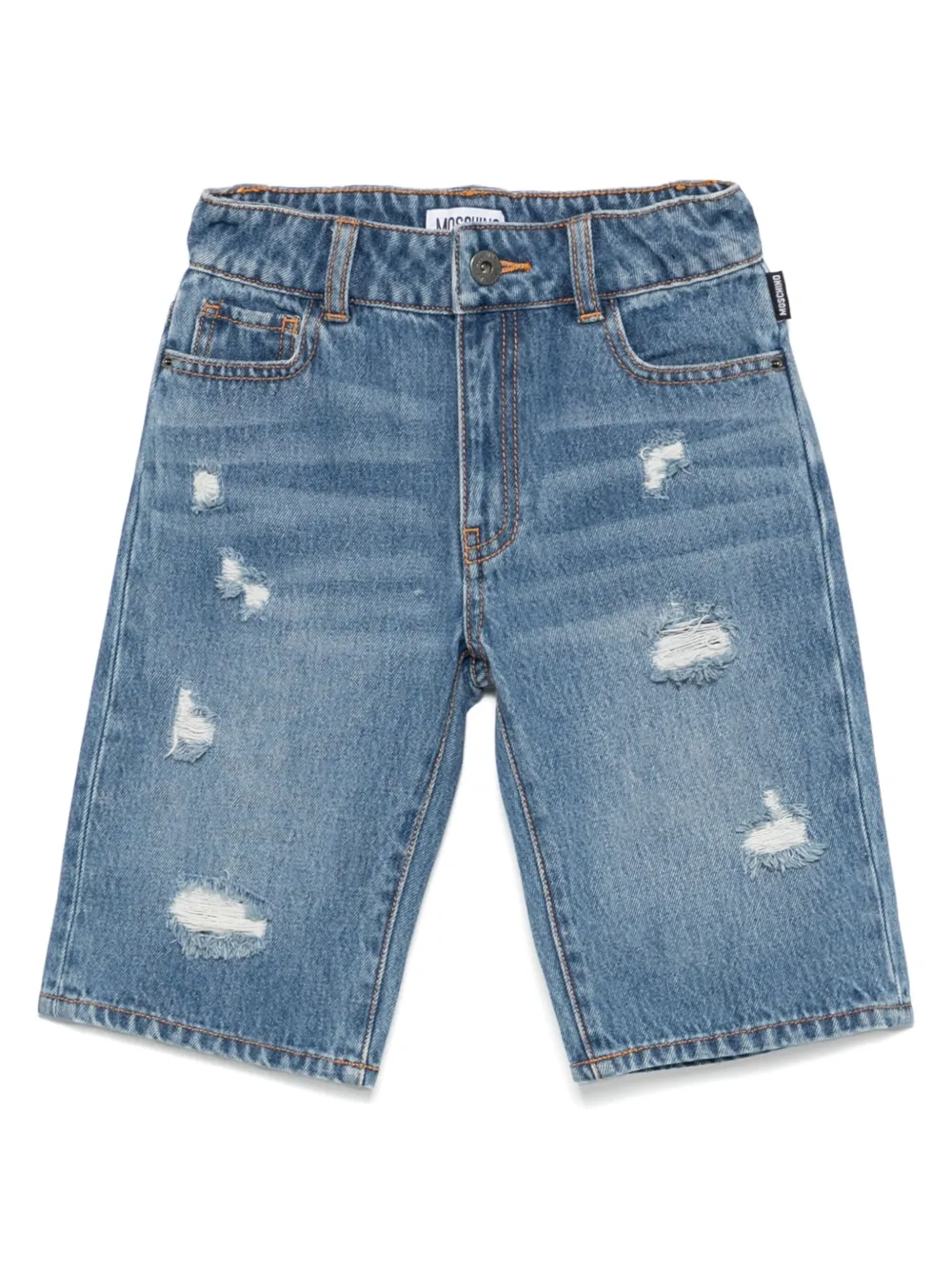 

Шорты с нашивкой Teddy Bear Moschino Kids, синий