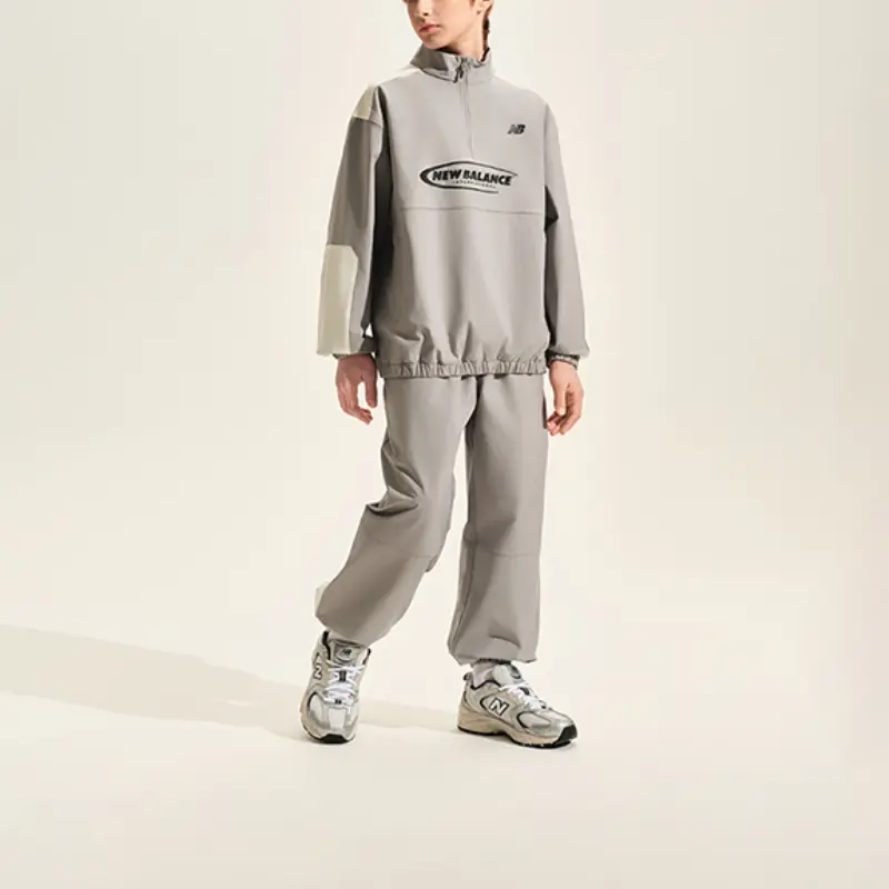 Детский спортивный комплект Casual Sportswear 2 Piece Set New Balance, серый — фото 3