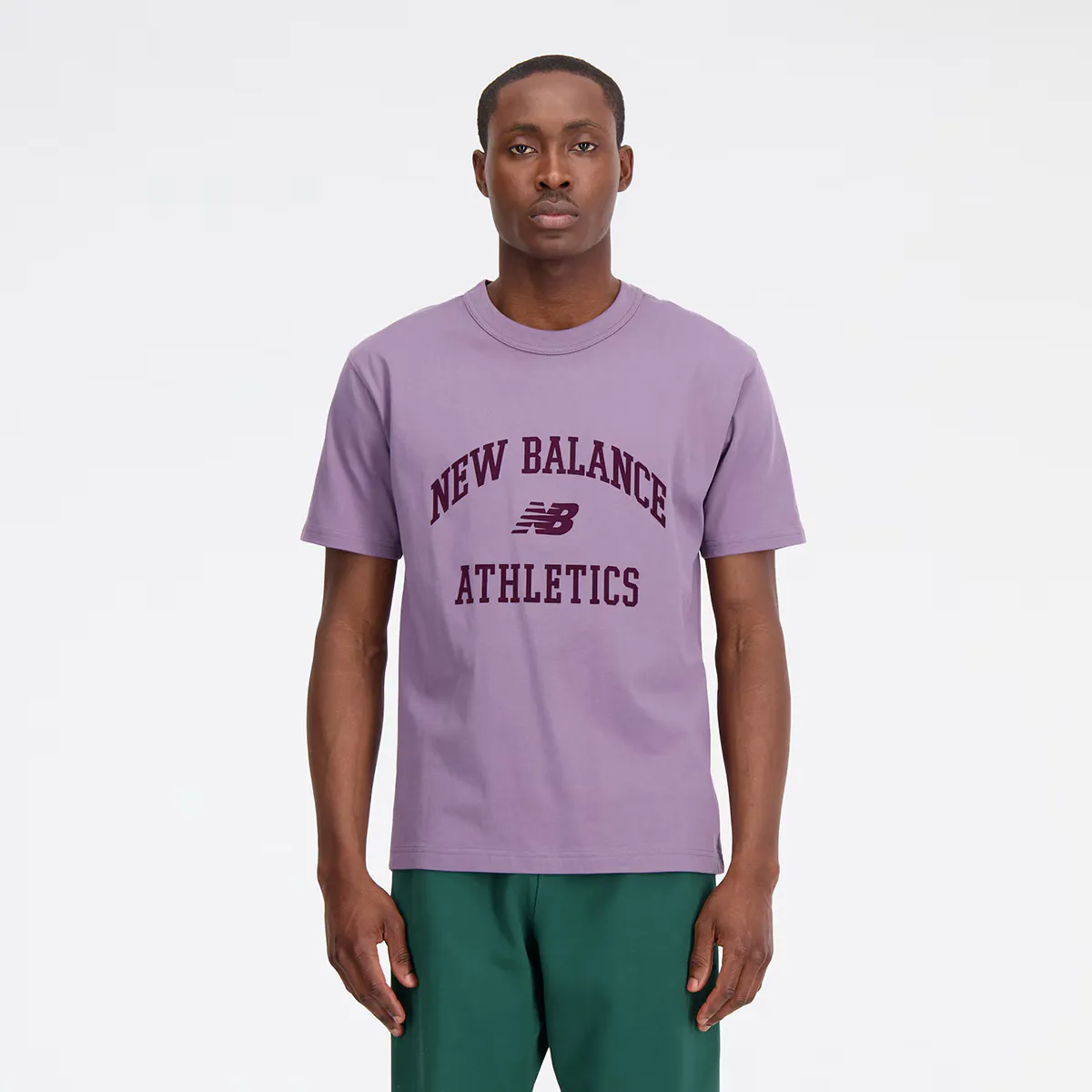 

NB ATHLETICS New Balance Мужская футболка, темно-серый