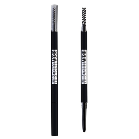 

Ультратонкий карандаш для бровей ultra slim brow pencil Maybelline New York, цвет black 07, вес 1 гр.