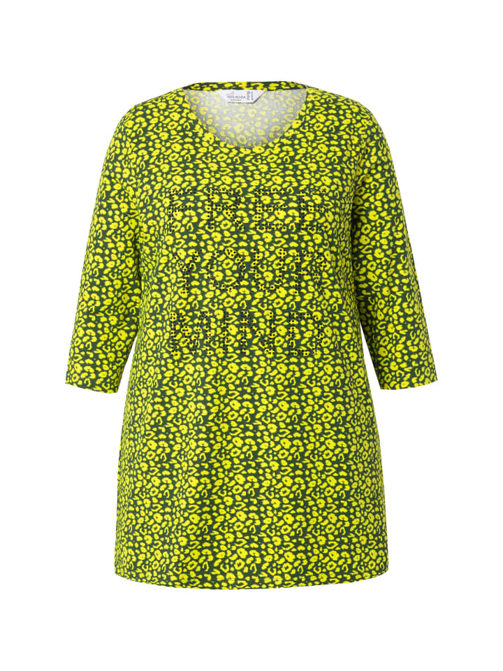 

Футболка MIAMODA Longshirt, цвет limette