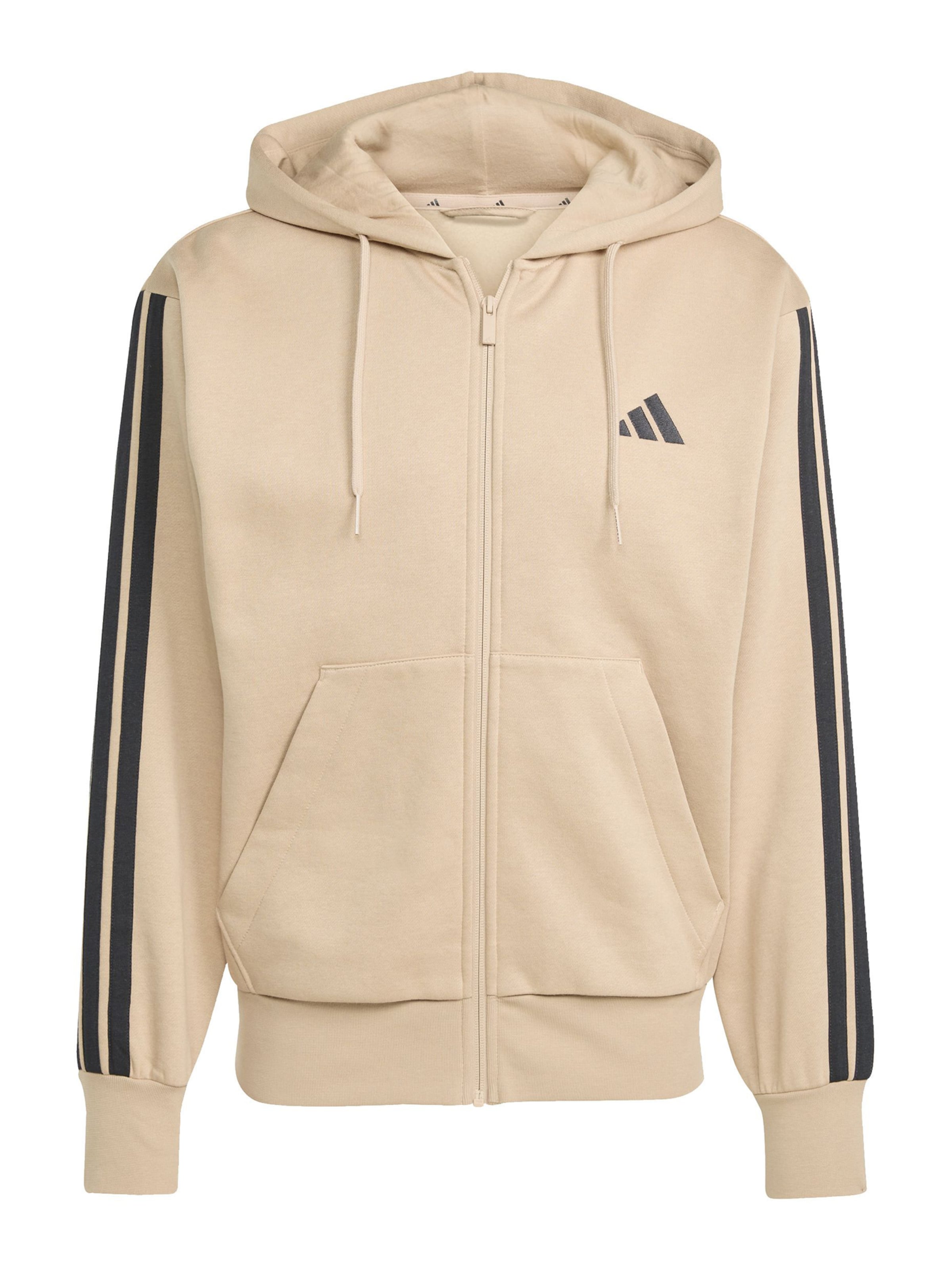 Adidas Sportswear Худи на молнии в бежевом цвете