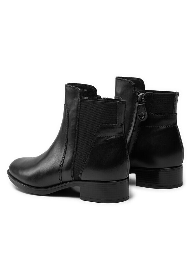 Ботинки на плоской подошве D Felicity F D84G1F 00043 Geox, черный — фото 3