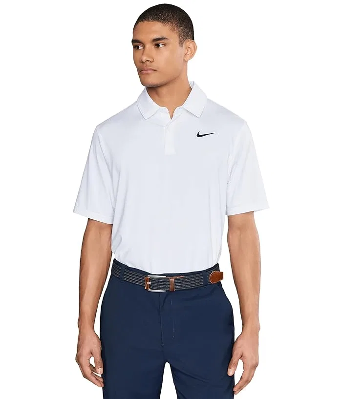 Поло Nike Dri-FIT Good Polo, белое с черным
