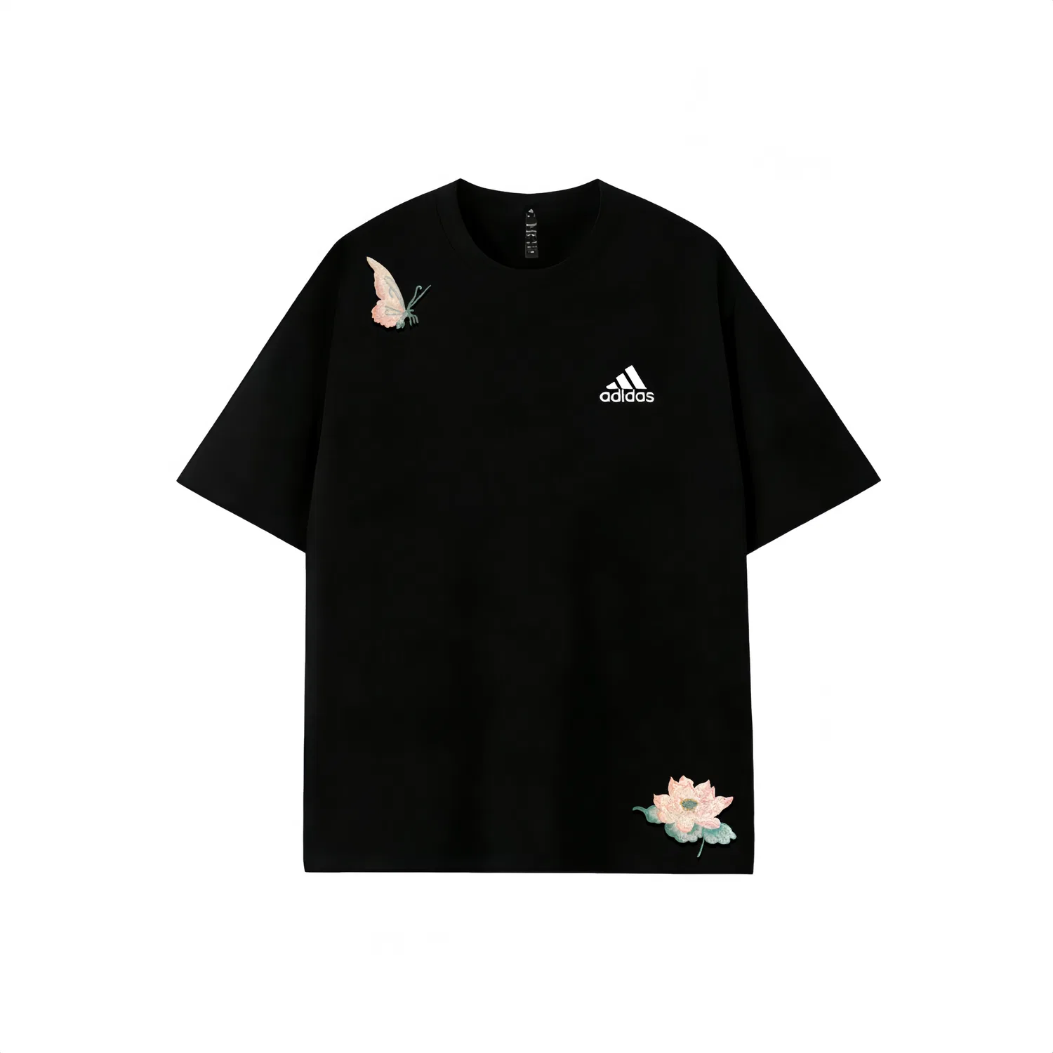 Футболка с вышивкой Adidas Must Haves черная