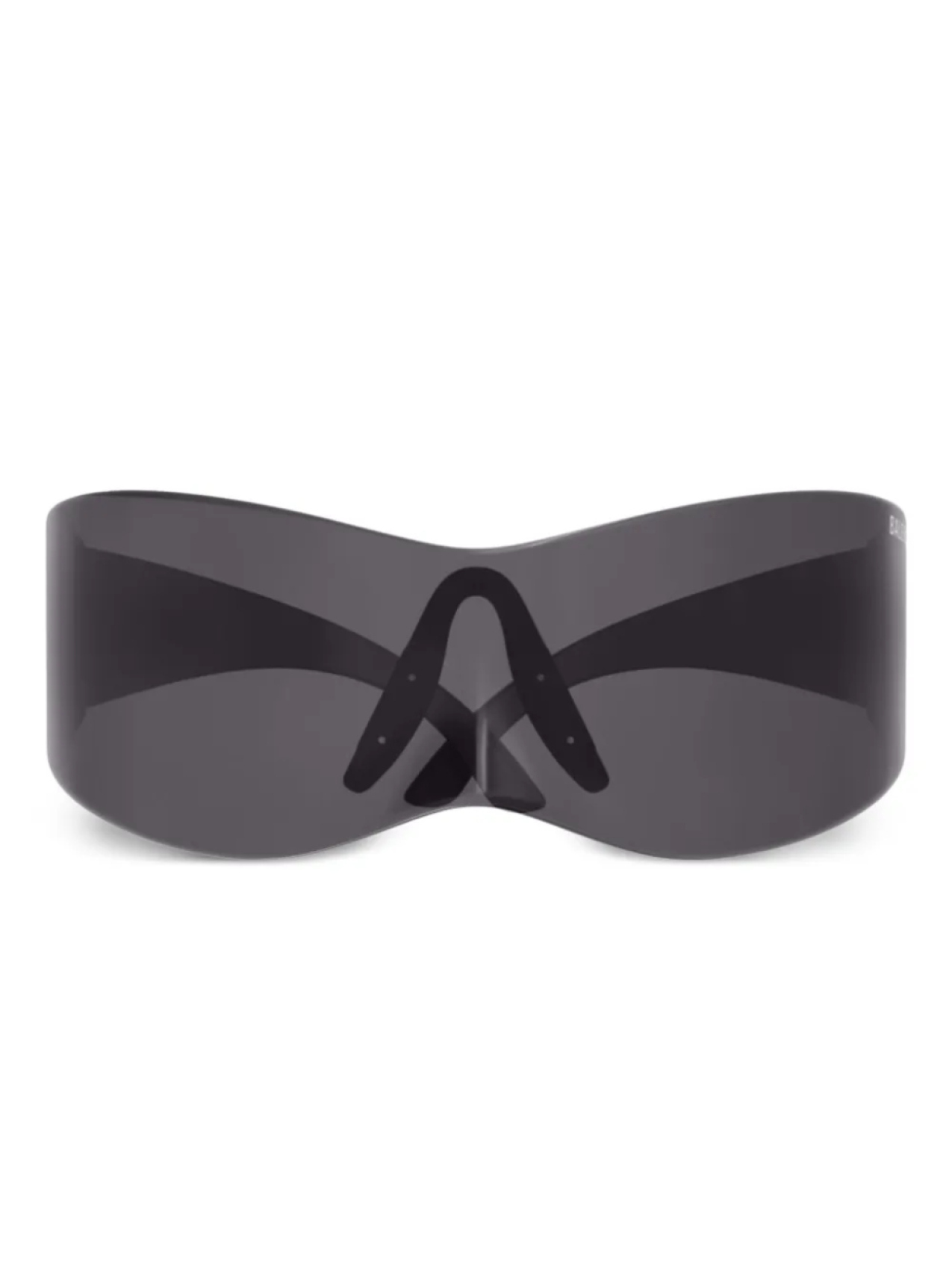 

Солнцезащитные очки в оправе маски Balenciaga Eyewear, черный