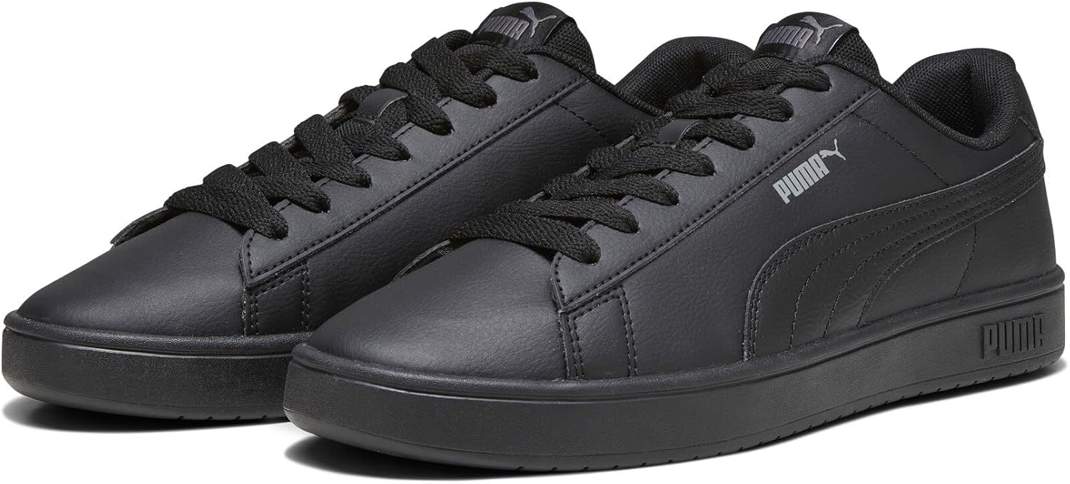 Кроссовки PUMA унисекс низкие, черный/серый/темно-серый — фото 2