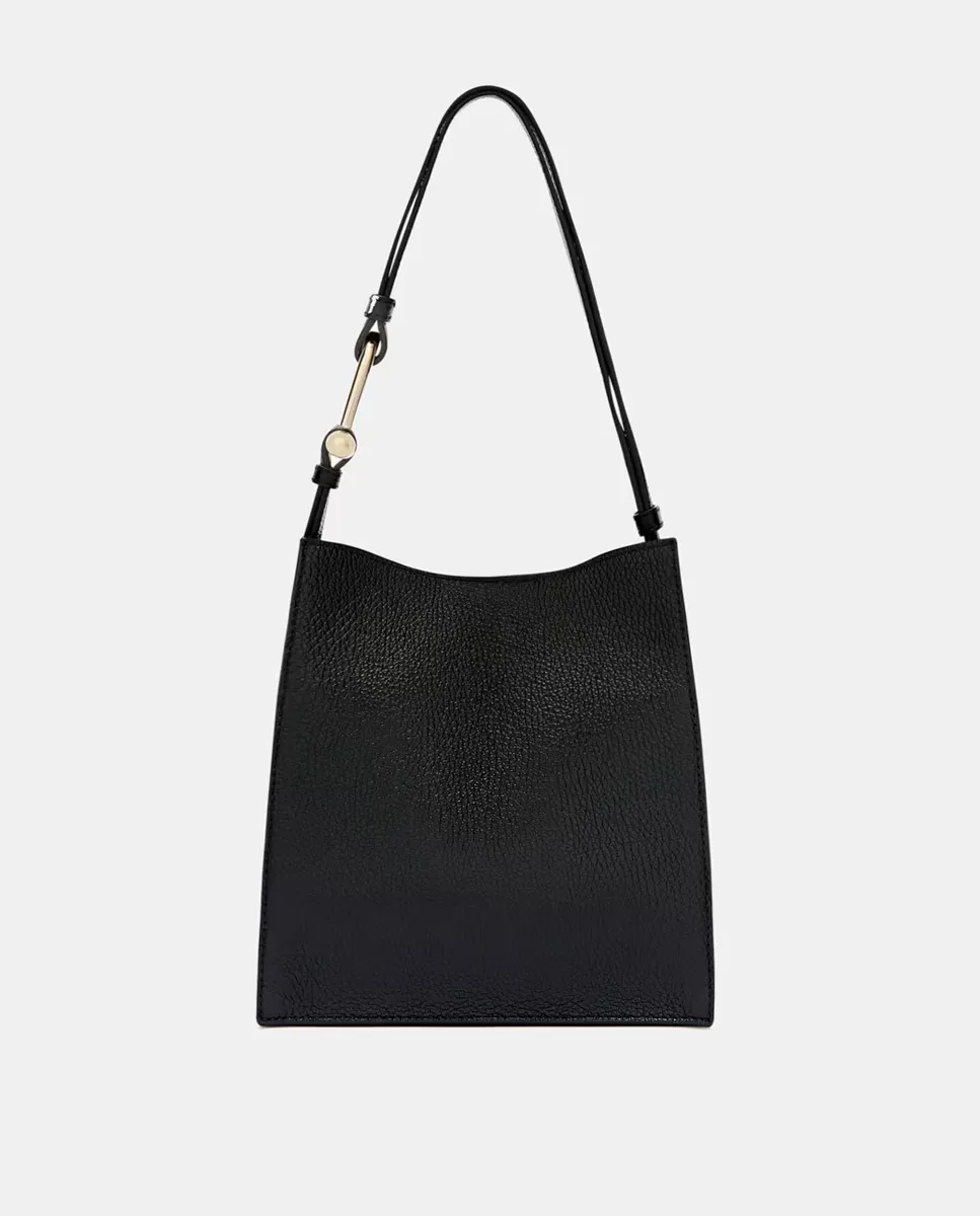 

Розовая сумка-ведро Pop Furla, черный