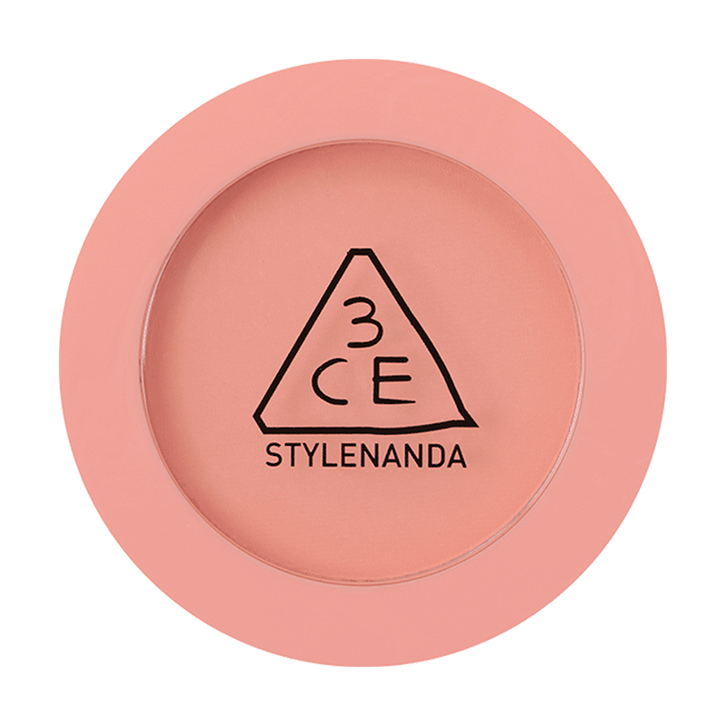 

3CE Румяна Pink Cool Smiley Face Monochrome для естественного контуринга, коррекции тона кожи и сияющего цвета лица 5g