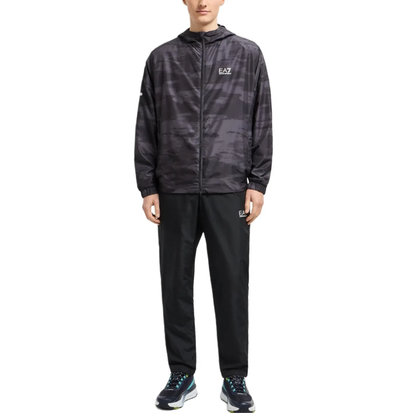 Толстовка EA7 Casual Sportswear Men's Black EMPORIO ARMANI — фото 4