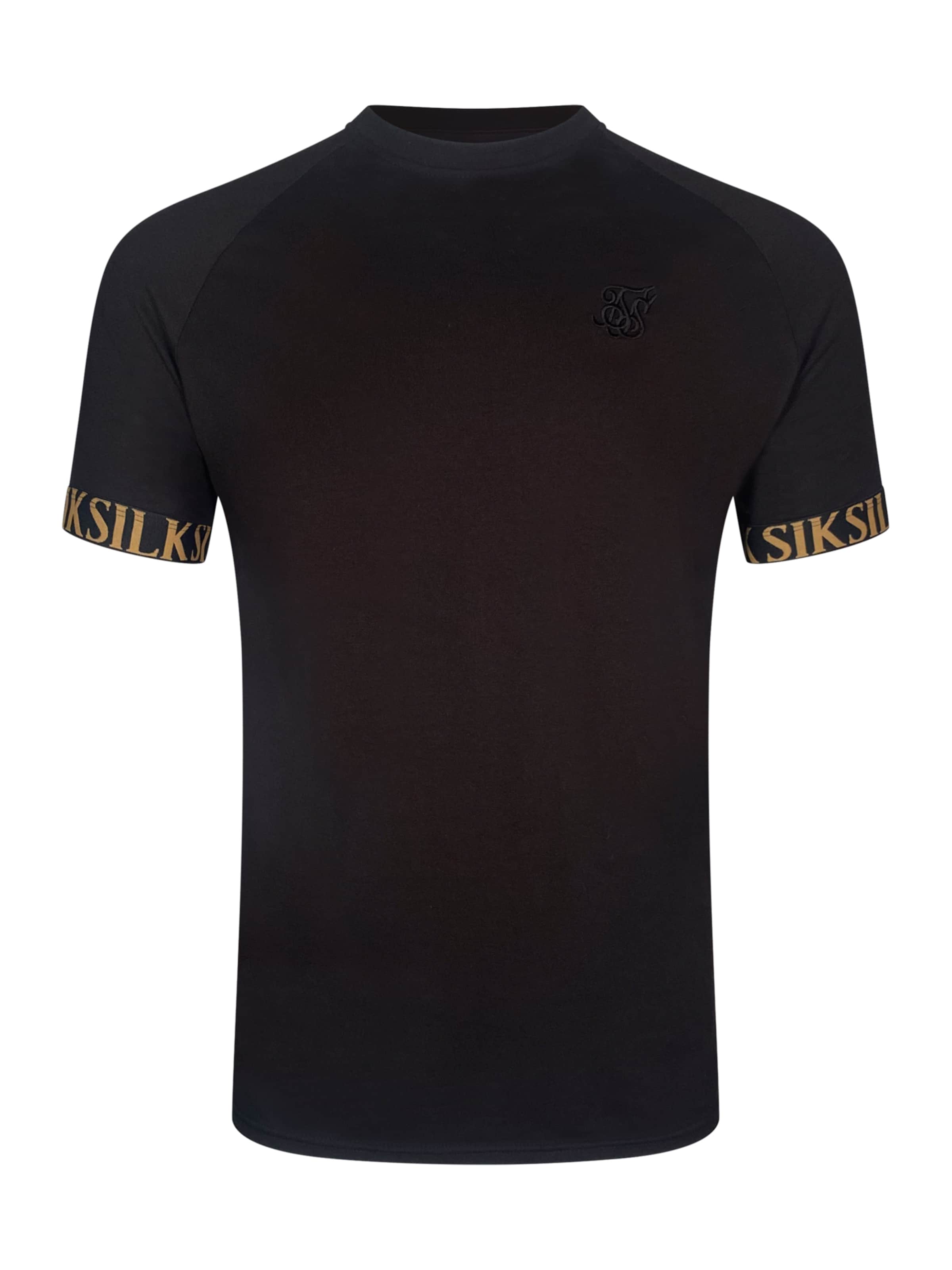 

SikSilk Футболка в черном цвете