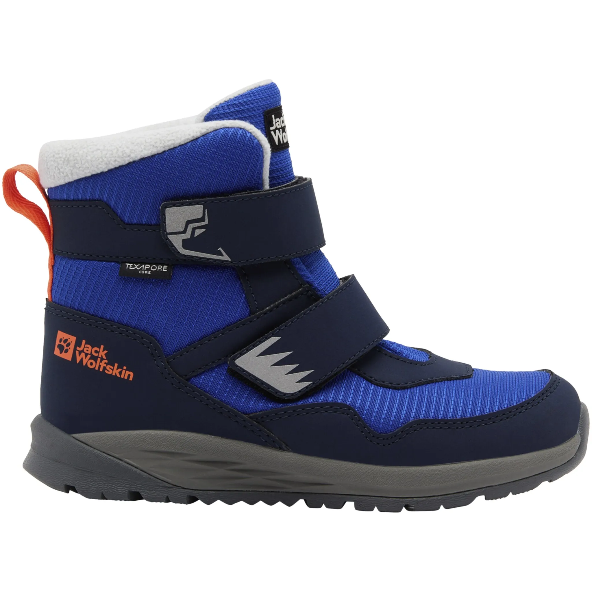 Зимние ботинки Jack Wolfskin «POLAR BEAR-B TEXAPORE MID VC K», зимние ботинки, зимние ботинки, зимняя обувь, водонепроницаемые и на подкладке, цвет crisp cobalt — фото 2