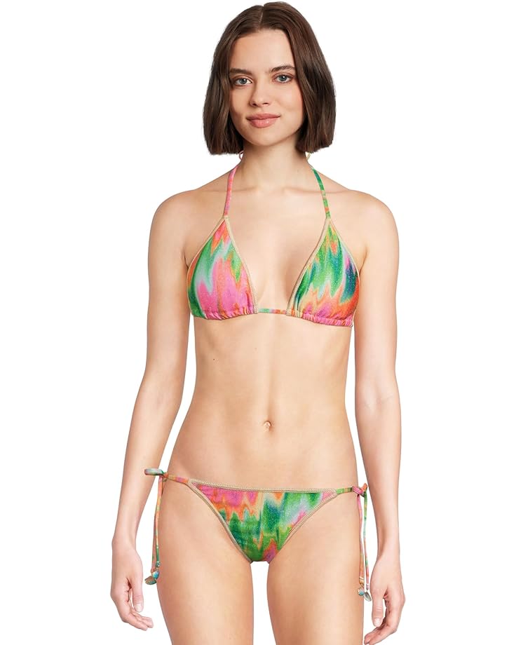 

Пляжный топ BECCA Mirage Cheryl Triangle Top, цвет Mutlicolor