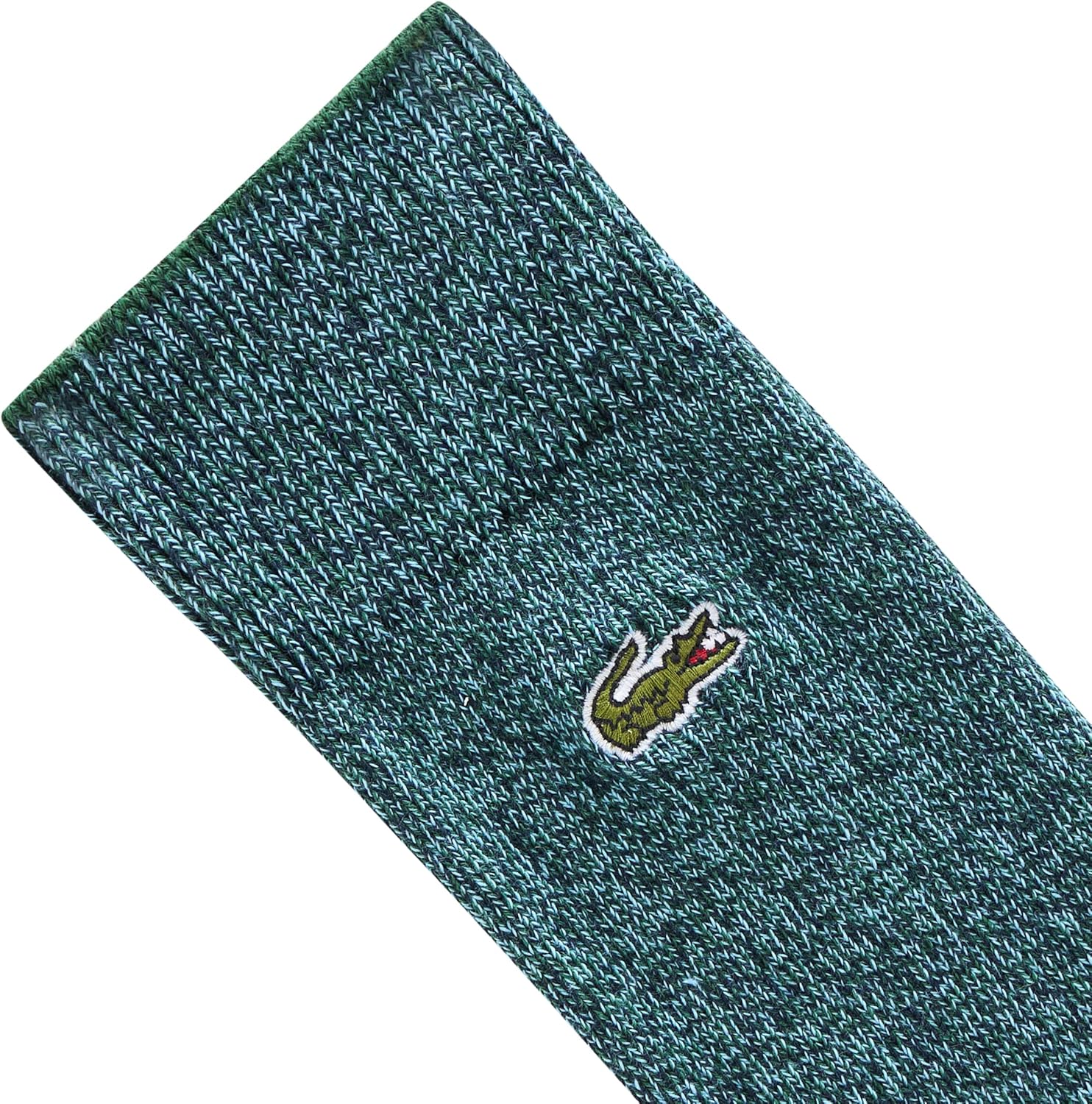 Носки Lacoste Unisex Woven Colourful, Синие/Флюор/Зеленые — фото 4