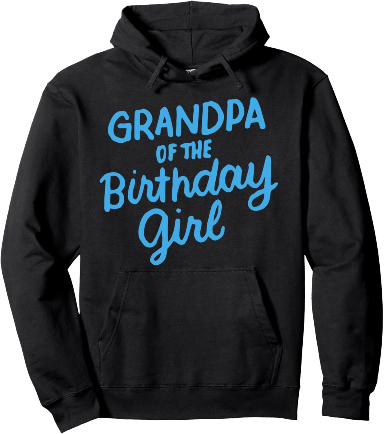 

Подарок дедушке на день рождения дочери: семейная толстовка в тон Matching Family Birthday Girl Gift Store, черный