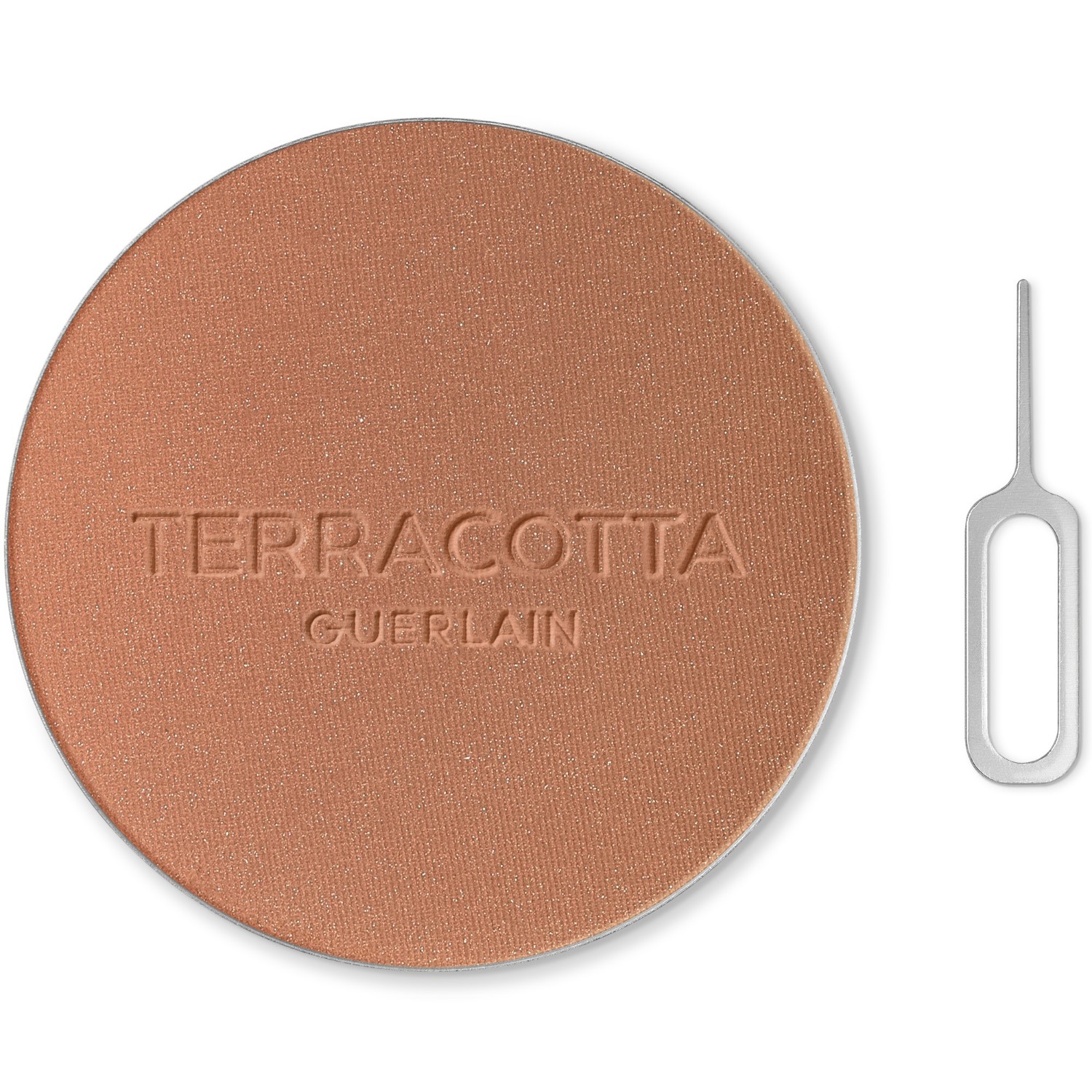 

Бронзер terracotta refill Guerlain, 04 - deep cool, вес 8.5 гр.
